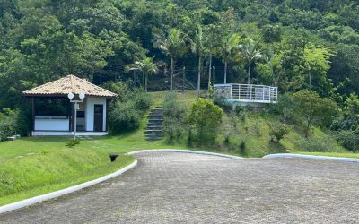 Lote para venda em condominio fechado com vista para o mar